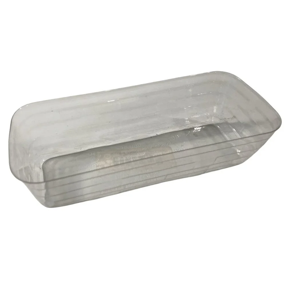 Longaberger Small Rectangular Basket Thank You Handle Denim Liner Insert 2004
